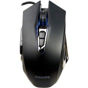 تصویر ماوس سیمدار گیمیگ فیلیپس SPK9505 Gaming Mouse SPK9505