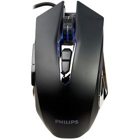 تصویر ماوس سیمدار گیمیگ فیلیپس SPK9505 Gaming Mouse SPK9505