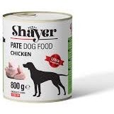 تصویر کنسرو سگ شایر باطعم Shayer Chicken Dog Food 800g