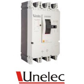 تصویر کلید اتوماتیک 400 آمپر Unelec ، قابل تنظیم حرارتی-مغناطیسی سری T-pact 