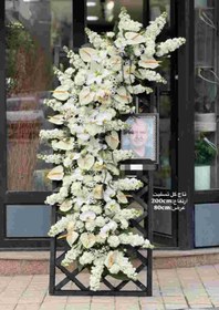 تصویر پایه گل ترحیم ایستاده 