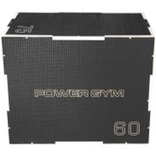 تصویر جامپ باکس چوبی سه وجهی پاورجیم 