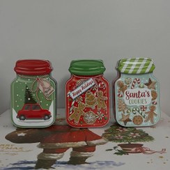 تصویر بانکه فلزی کریسمسی - سبز(ماشین) 