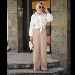 تصویر شلوار لَخت تُرک لیوسل پاییزه و زمستونه 