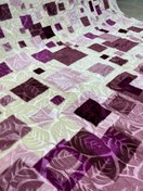 تصویر پتو تک نفره طرح ملودی ضخیم شادیلون درجه یک - مکعب کالباسی 