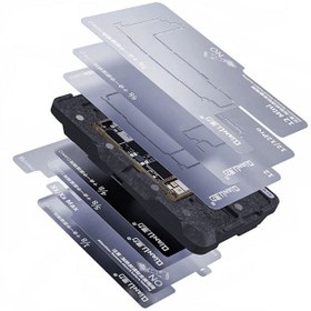 تصویر شابلون طبقات ایفون کیانلی 12mini/12-12P/12PM/11P-11PM/11/XS/XSM/X 