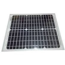 تصویر پنل خورشیدی 20 وات مونوکریستال solar panel 20 watt