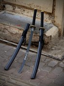 تصویر شمشیر موزه ای طرح کوروش کبیر استاد مهدی رضایی 