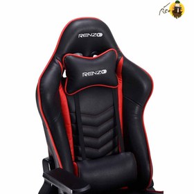 تصویر صندلی گیمینگ رنزو Gaming Chair Renzo Red 