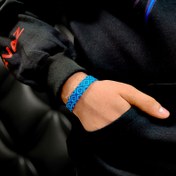 تصویر دستبند پسرانه دستبافت رنگ دلخواه 