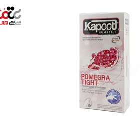 تصویر کاندوم کاپوت مدل pomegra tight بسته 12 عددی Kapoot pomegra tight Condoms 12PSC