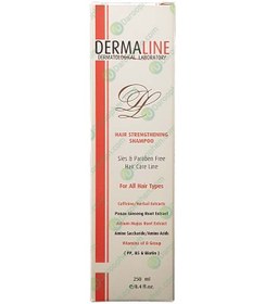 تصویر شامپو تقویت کننده 250 میلی لیتر درمالاین Hair Strenghening Shampoo 250 ml Dermaline 