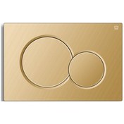 تصویر کلید فلاش تانک توکار ایران (استراکچر) مدل توئین 