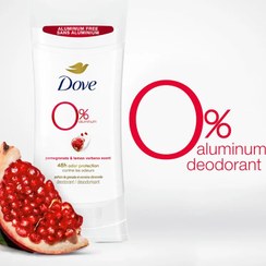 تصویر استیک دئودورانت ضد تعریق خانمها داو انار و لیموی وربنا بدون آلومینیوم DOVE Anti Perspirant Deo Stick Pomegranate & Lemon Verbena Scent Aluminum Free 