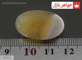 تصویر نگین عقیق باباقوری هندی کد 132521 