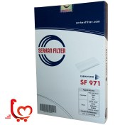 تصویر فیلتر کابین تخت خودرو سرکان مدل SF 971 مناسب برای پژو 405 پژو پارس سمند دنا و دنا پلاس 