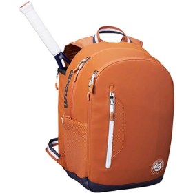 تصویر کوله پشتی ویلسون مدل تور رولاند گروس قهوه ای | Roland Garros Tour WILSON Roland Garros Tour | 8006601001