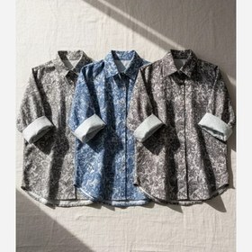 تصویر مانتو پاییزه ( شکت) - قهوه ای 