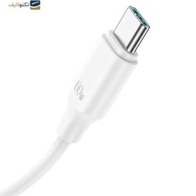 تصویر کابل تایپ سی جوی روم مدل S-CC060A9 طول 1 متر JoyRoom S-CC060A9 USB-C Cable 1m