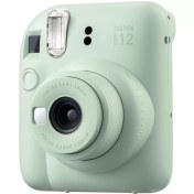 تصویر دوربین چاپ سریع فوجی سبز نعنایی با کارت گارانتی ۱۲ ماهه اصلی فوجی FUJIFILM INSTAX MINI 12 Mint Green 