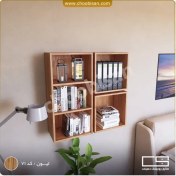 تصویر شلف دکوری طبقه‌ای 