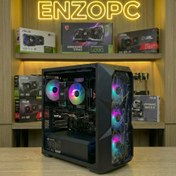 تصویر سیستم گیمینگ نسل دوازدهم Core i5 12400F حافظه ۱۶ گیگابایت SSD ۲۵۶ گیگابایت 