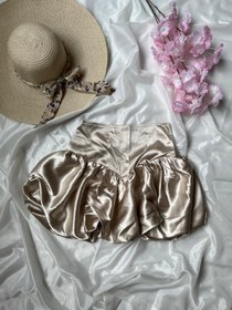 تصویر دامن ساتن کد1210 