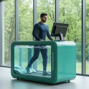 تصویر تردمیل زیر آبی 