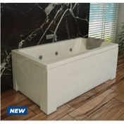 تصویر جکوزی اریانا مدل ۷۰۴ (سایز ۷۵*۱۴۰) 