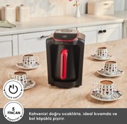 تصویر قهوه ساز کاراجا مدل سه کاره Hatir Neo قرمز 