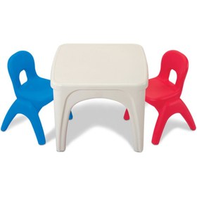 تصویر میز و صندلی دو نفره کودک گرون آپ ا Grow'n Up Tots Table & Chairs Set 