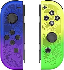 تصویر کنترل کننده Joy Con به روز شده برای Nintendo Switch ، کنترلر Nintendo Switch ، جایگزینی برای پد شادی سوئیچ ، کنترل کننده های بی سیم از لرزش دوگانه/کنترل بیداری/حرکت (چند رنگ) توسط Suhito پشتیبانی می کنند Upgraded Joy Con Controller for Nintendo Switch, Nintendo Switch Controller, Replacement for Switch Joy Pad,Wireless Controllers Support Dual Vibration/Wake-up/Motion Control (Multicolored) by Suhito