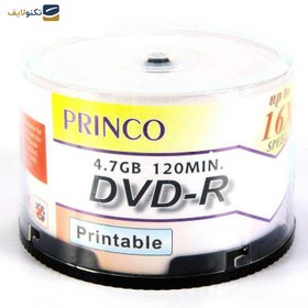 تصویر دی وی دی خام پرینکو پرینتیبل مدل DVD-R بسته 50 عددی 