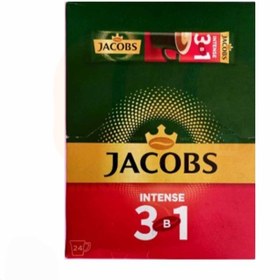 تصویر قهوه فوری 3 در 1 اینتنس جاکوبز Intense Jacobs بسته 24 عددی 