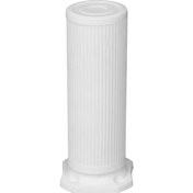 تصویر پایه کابینت پلاستیکی سفید 14 سانت بسته 10 عددی 