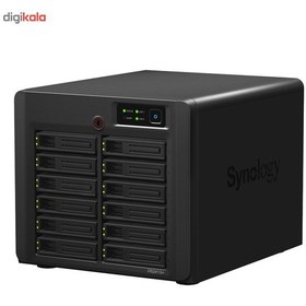 تصویر ذخيره ساز تحت شبکه 12Bay سينولوژي مدل ديسک استيشن +DS2413 ا Synology DiskStation DS2413+ 12-Bay NAS Server Synology DiskStation DS2413+ 12-Bay NAS Server