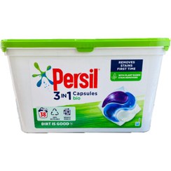 تصویر قرص ماشین لباسشویی پرسیل اروپاییl Persil مناسب پوستهای حساس تعداد ۳۸ عدد 