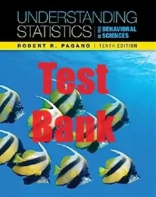 تصویر Instructor’s Manual with Test Bank for Understanding Statistics in the Behavioral Sciences – Robert Pagano 