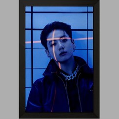 تصویر تابلو خندالو طرح جونگ کوک BTS 