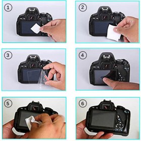 تصویر محافظ صفحه نمایش LCD Screen Protector Canon EOS R100 