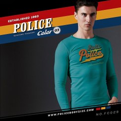 تصویر تیشرت آستین بلند پلیس مردانه - FC029 