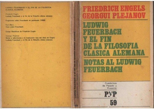 خرید و قیمت دانلود کتاب Ludwig Feuerbach y El Fin de La Filosofia