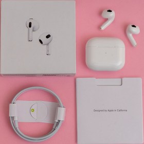 تصویر هدفون بی‌ سیم اپل مدل AirPods (های کپی) ا Apple AirPods Wireless Headphones Apple AirPods Wireless Headphones