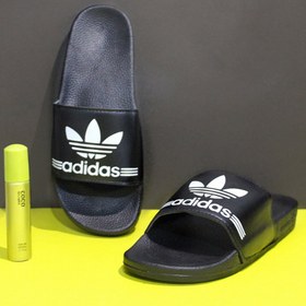 تصویر دمپایی زنانه آدیداس مشکی 