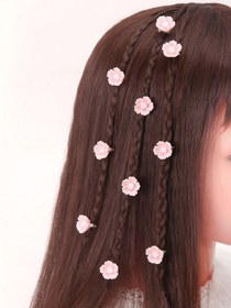 تصویر قفل مو مدل گل 