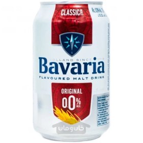تصویر نوشیدنی مالت بدون الکل باواریا با طعم ساده 330 میلی لیتر Bavaria ا Bavaria original malt drink 330 ml Bavaria original malt drink 330 ml
