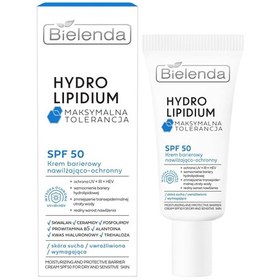 تصویر کرم مرطوب کننده و محافظتی بی یلندا (BIELENDA) مدل هیدرو لیپیدیوم SPF50 حجم 30 میلی لیتر HYDRO LIPIDIUM MAXIMUM TOLERANCE Moisturizing and protective barrier cream SPF50 BIELENDA