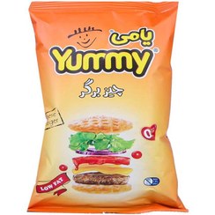 تصویر اسنك بسته بندي چيز برگر 40 گرم يامي 