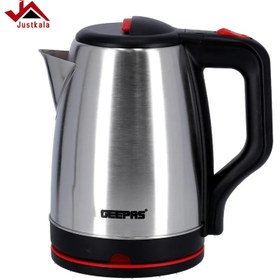 تصویر کتری برقی استیل جی پاس مدل GEEPAS GK38044 Geepas Electric Stainless Steel kettle GK38044