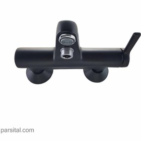 تصویر شیر حمام کی دبلیو سی مدل آوا مشکی kwc-faucet-ava-bath-black